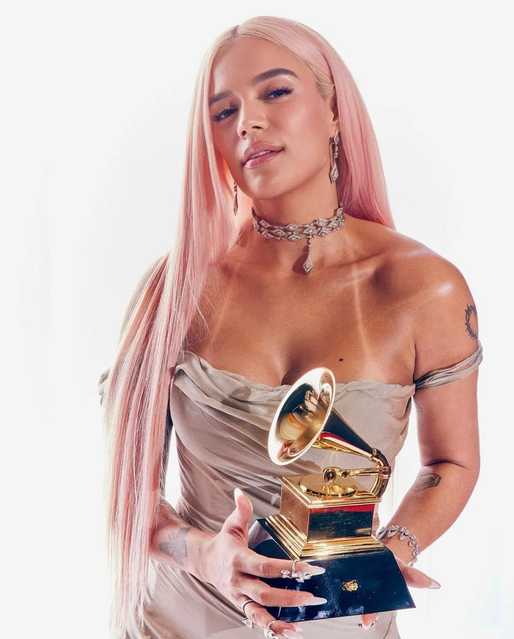 'La Bichota' ganó este año un Grammy por Mejor Álbum de Música Urbana.