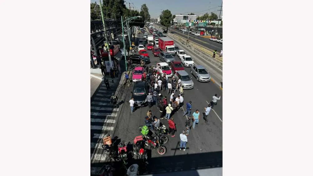 La circulación se vio reabierta después de un par de horas.