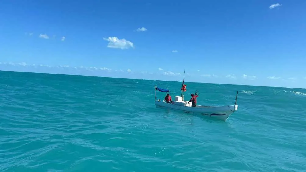Los pescadores zarparon desde el pasado 2 de febrero.
