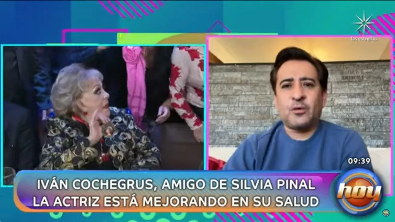 Captura de Pantalla YT: @ProgramaHoy El productor Iván Cochegrus afirma que está al pendiente de la salud de la actriz.