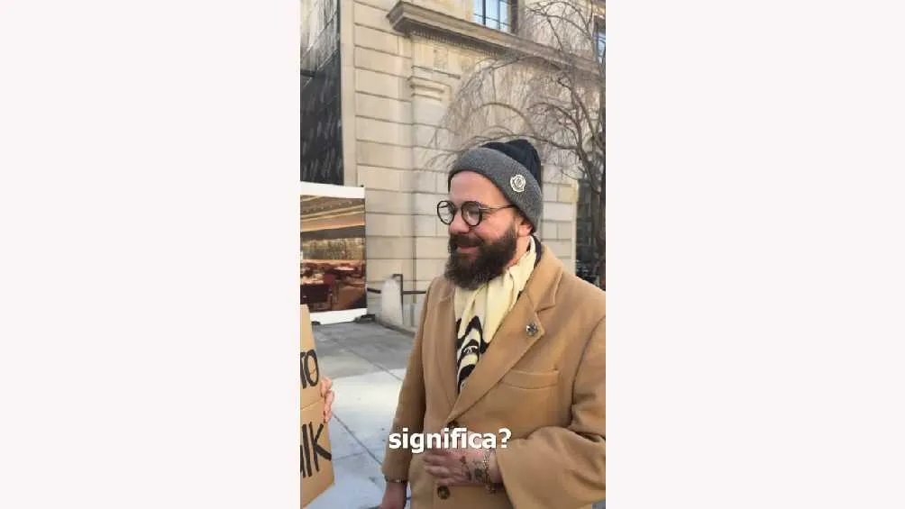 Los encuestados también explicaban el significado de esa frase.