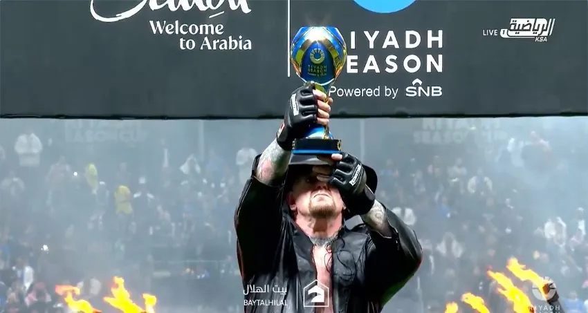 The Undertaker, invitado especial del juego entre Al-Hilal y Al-Nassr