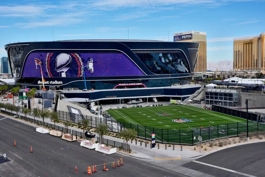 AP Allegiant Stadium, sede del Super Bowl 58