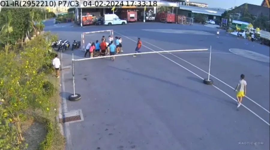 La mujer recibió primeros auxilios