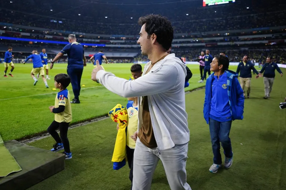 Checo en la Final del Apertura 2023