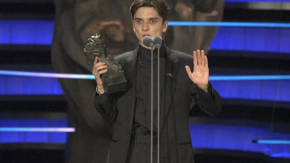 Matias Recalt gana Premio Goya al mejor actor y revelación Foto: AP
