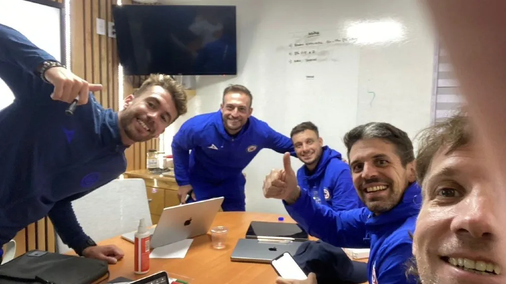 El cuerpo técnico de Martín Anselmi