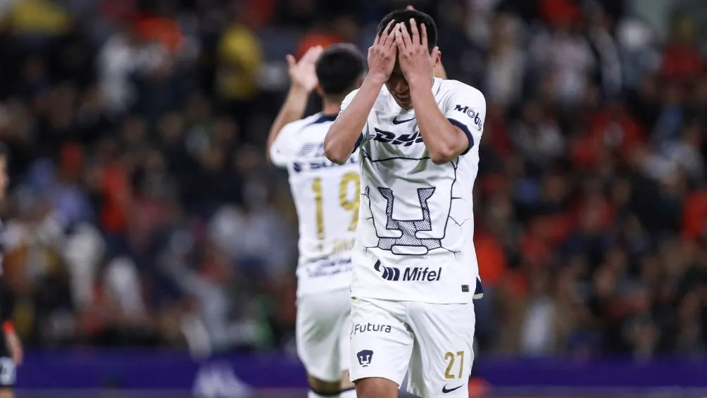 MEXSPORT Los jugadores de Pumas no pudieron romper el empate