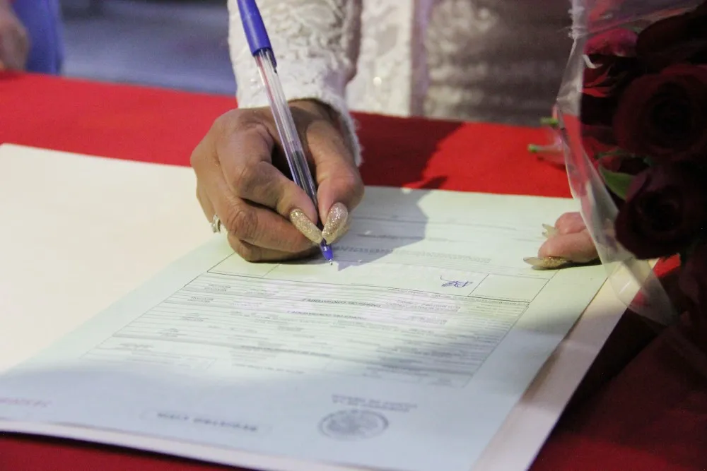 En 2022, 41 mil 26 parejas realizaron su enlace matrimonial por el civil.