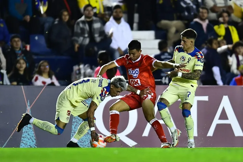 Momentos del cotejo de Concachampions