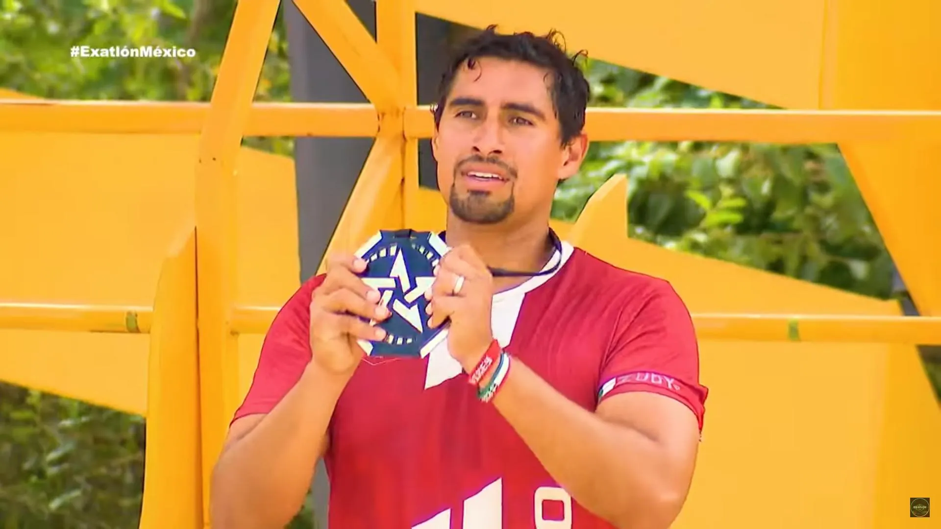 FB: @ExatlonMx Pato Araujo demostró por qué es el capitán del Equipo Rojo.