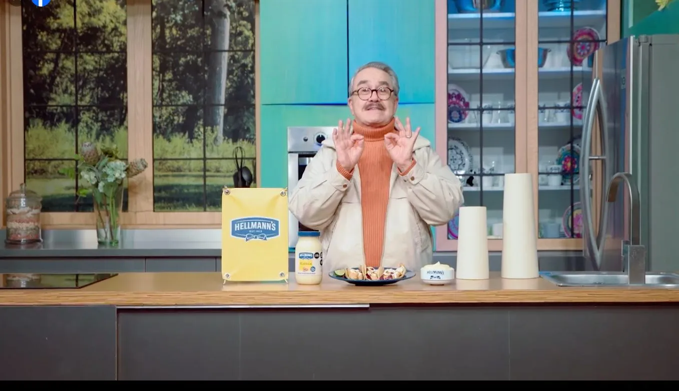 Luego de 17 años, a Pedrito Sola le dan otra oportunidad para anunicar Hellmann's.