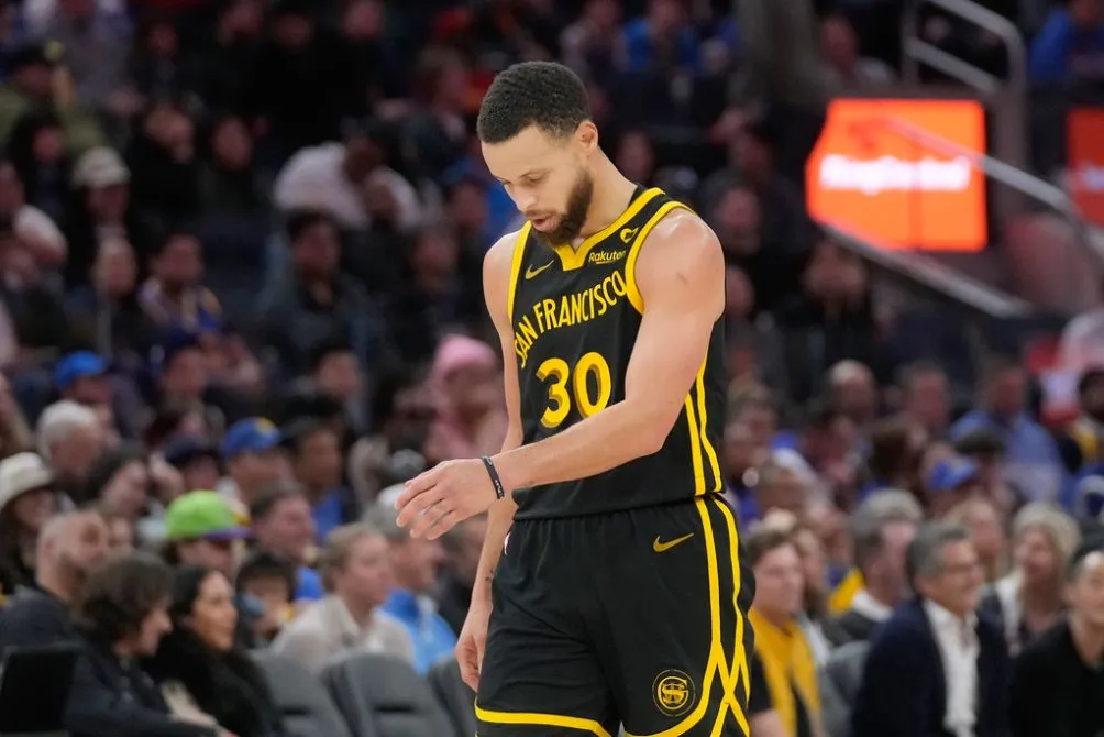 Curry en el partido ante Los Angeles Clippers