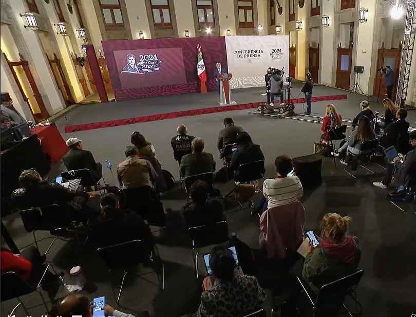 El Presidente dijo que Mexicana está creciendo.