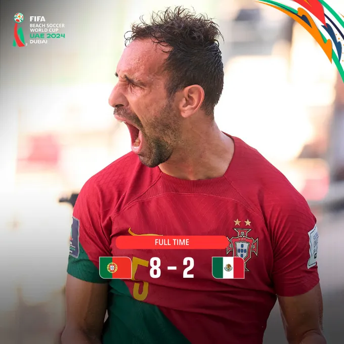 X: @fifaworldcup_es Marcador Final de México vs Portugal
