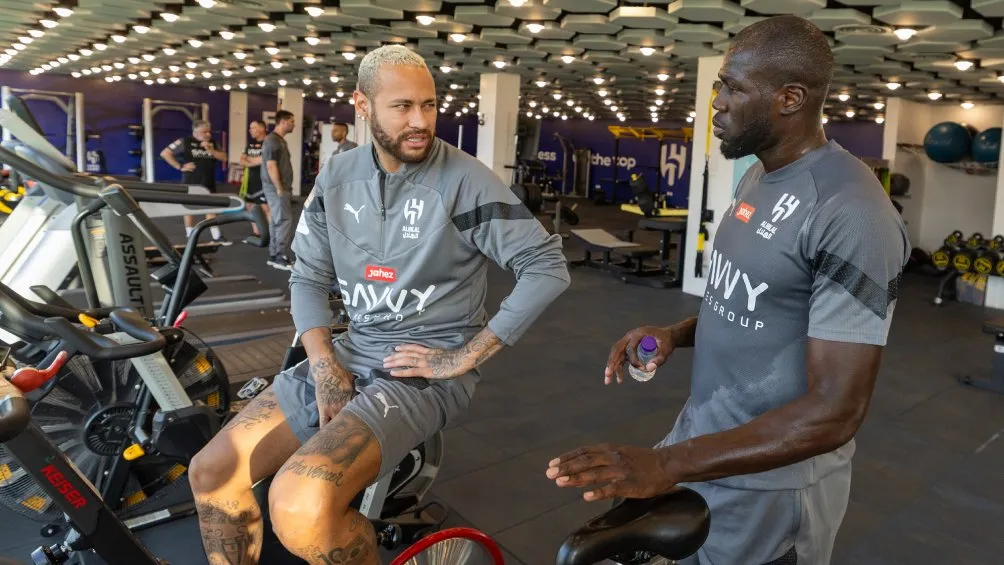 Neymar no pudo jugar en su primer temporada con el Al-Hilal