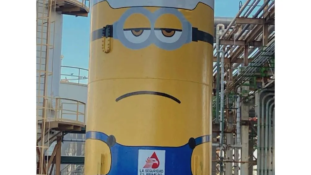 Tanques de gas de Pemex Foto usuaria de X