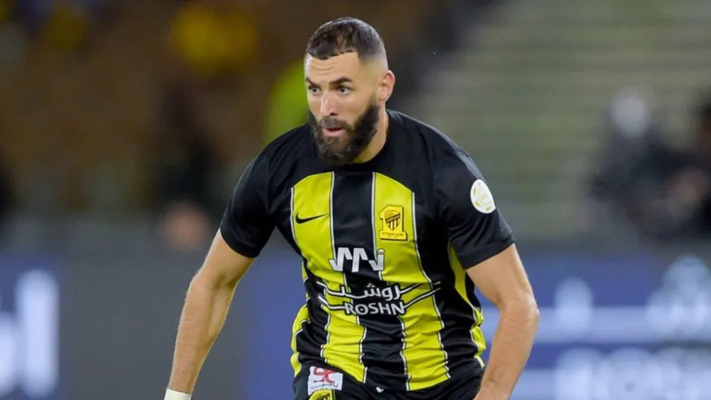 Karim Benzema no jugaba desde diciembre del 2023