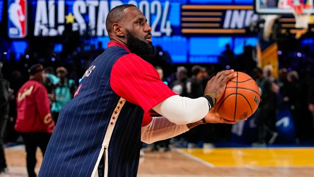 Una vez más LeBron fue llamado al Juego de Estrellas de la NBA