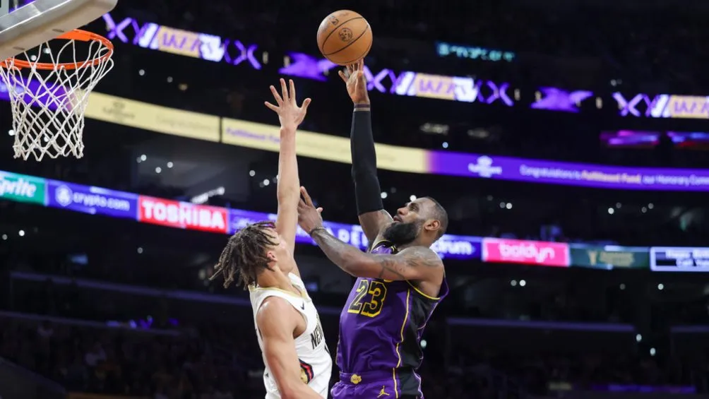 LeBron James vs Pelicans