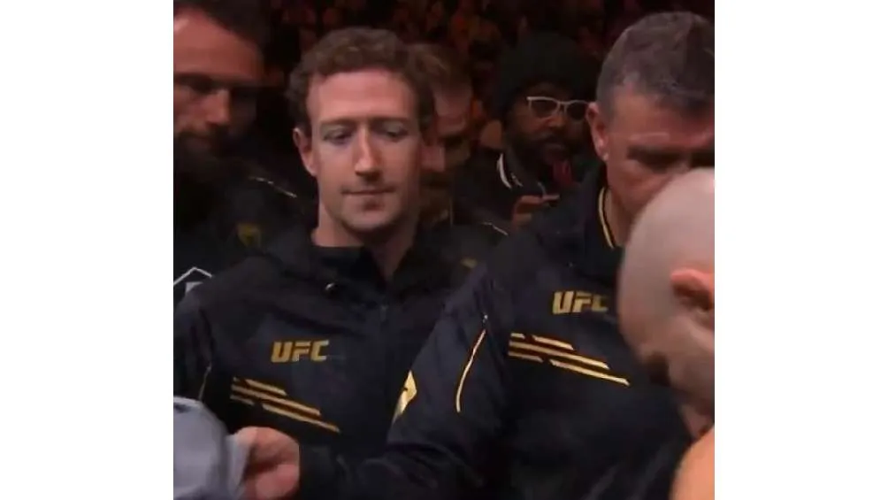 La reacción del fundador de Facebook ya se hizo viral en redes sociales.