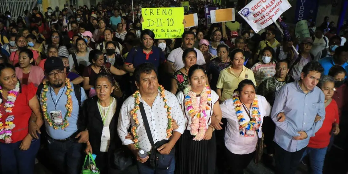 Serán varias las movilizaciones de la Sección 22 en los próximos días.