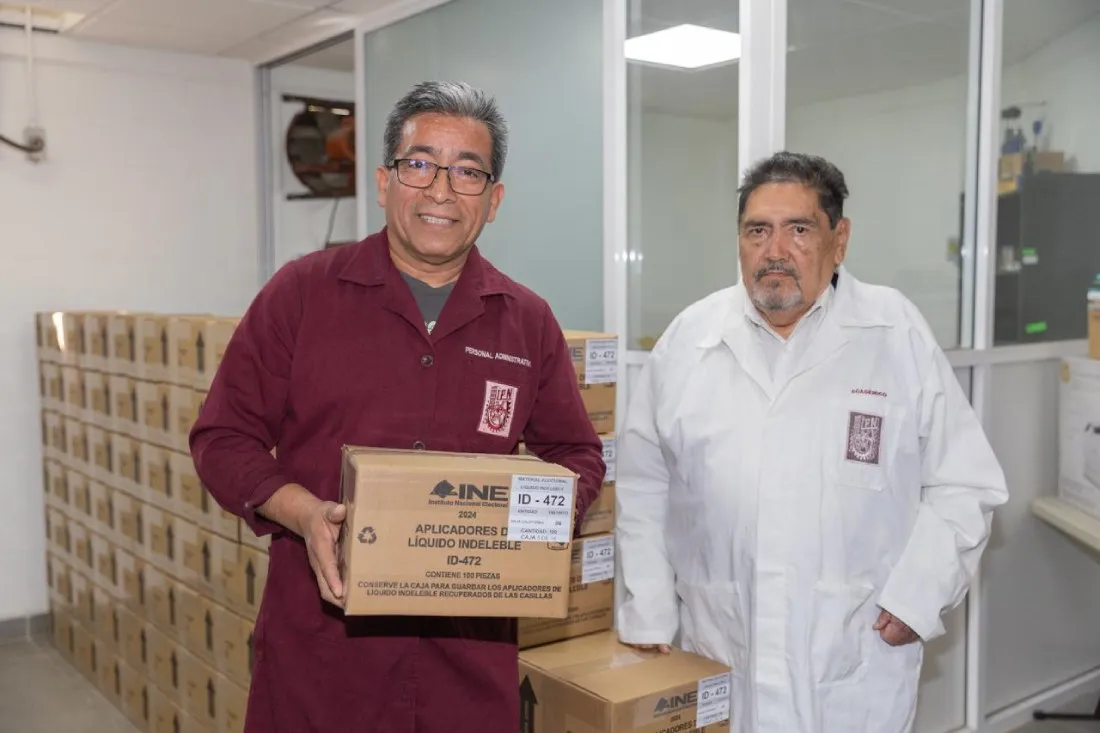 Cortesía: IPN La tinta la viene haciendo el IPN desde hace 30 años.