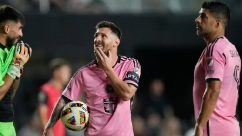 Messi y Suárez durante la pretemporada