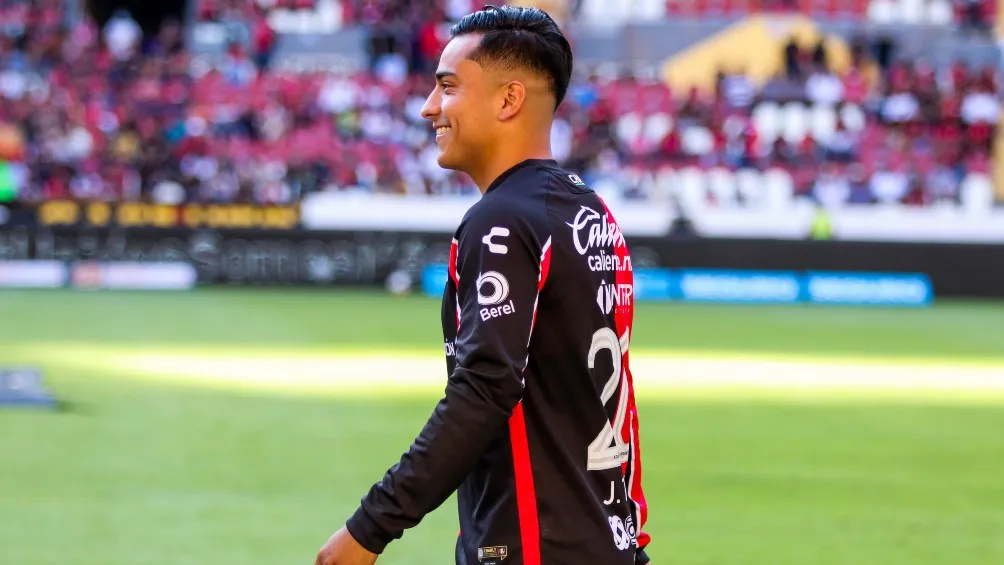 Jairo Torres durante un partido con Atlas