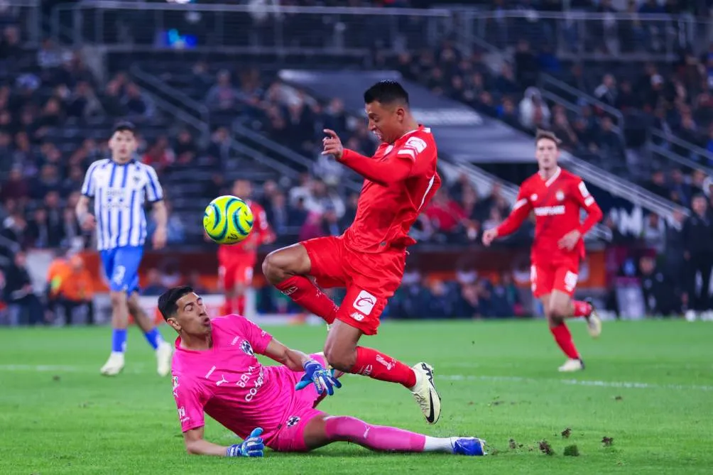 Toluca empató sin goles ante Rayados