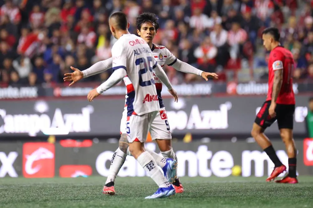 MEXSPORT JJ en el encuentro ante Tijuana