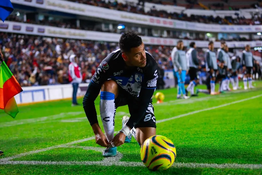 Pablo Barrera en un juego de Querétaro