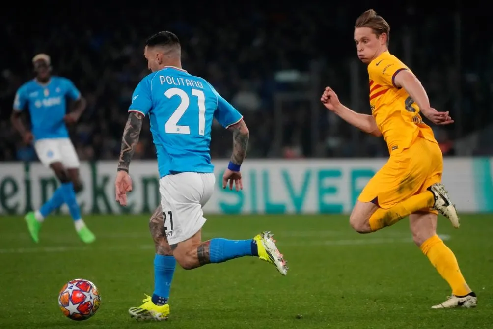 Barcelona ante Napoli en Champions League