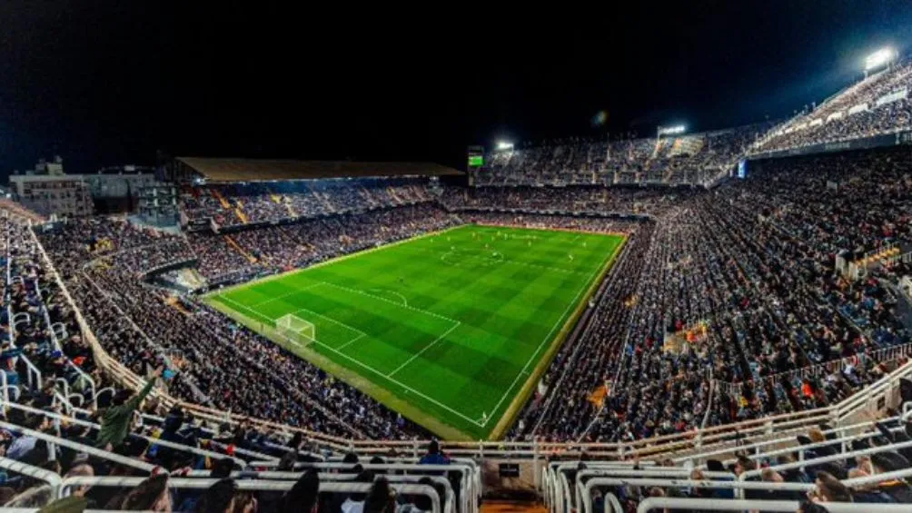 Estadio Mestalla, casa del Valencia