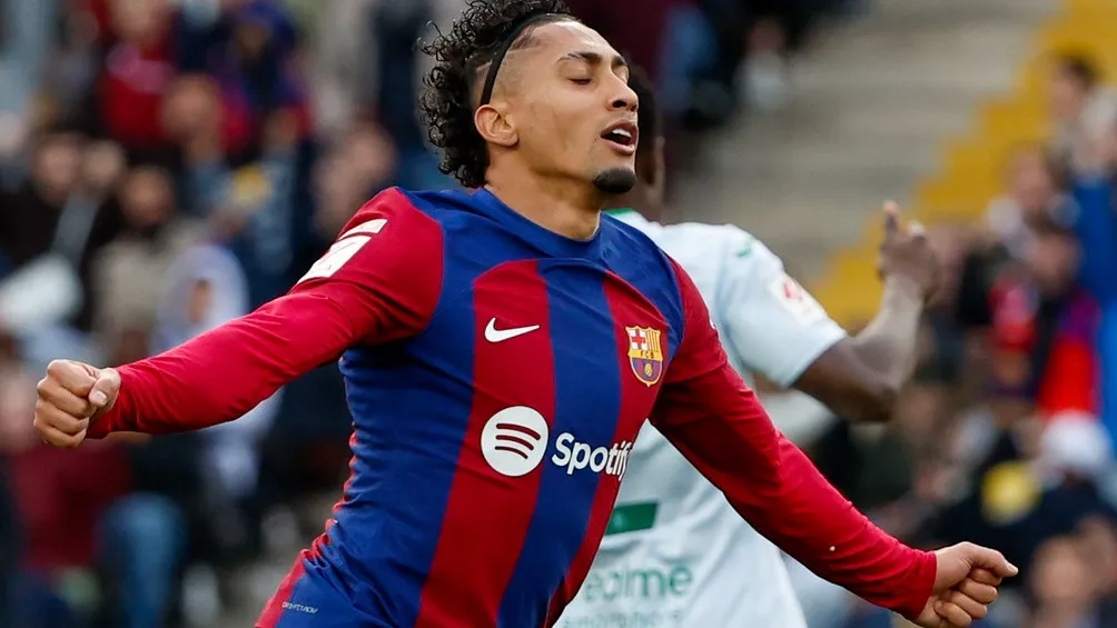 Raphinha reapareció con gol