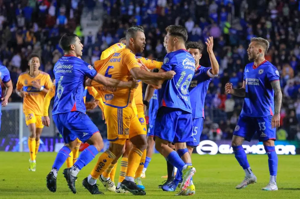 Tigres cayó ante Cruz Azul en la Jornada 7