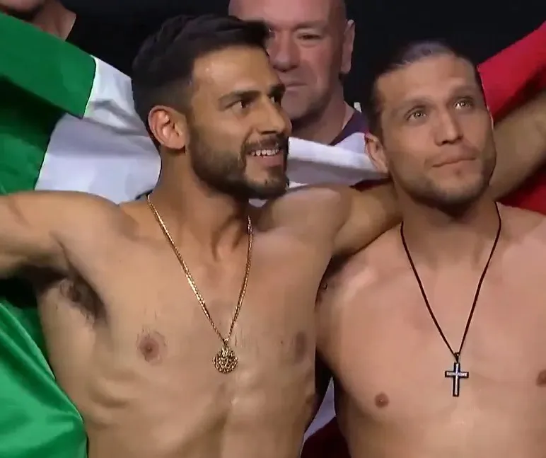 Yair Rodríguez y Brian Ortega