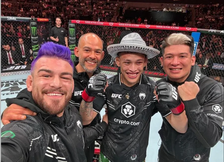 INSTAGRAM: @ufc Luis Ronaldo “Lazy Boy” Rodríguez tras ganar en UFC México