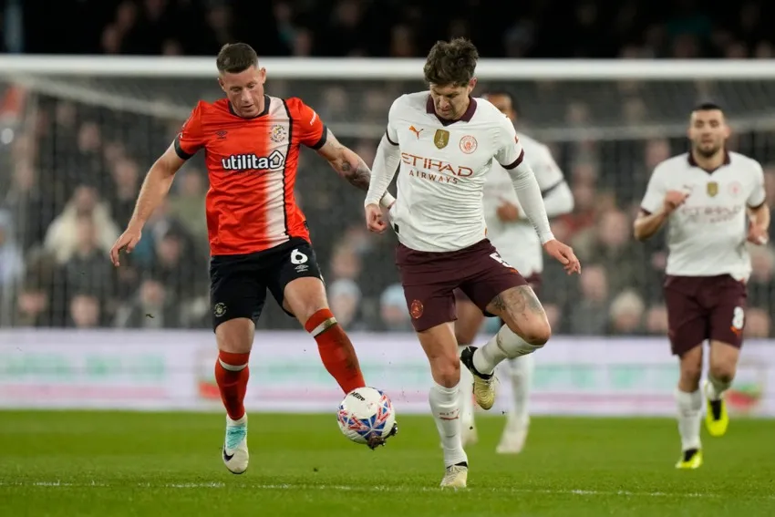 Luton cayó ante el City en la FA Cup