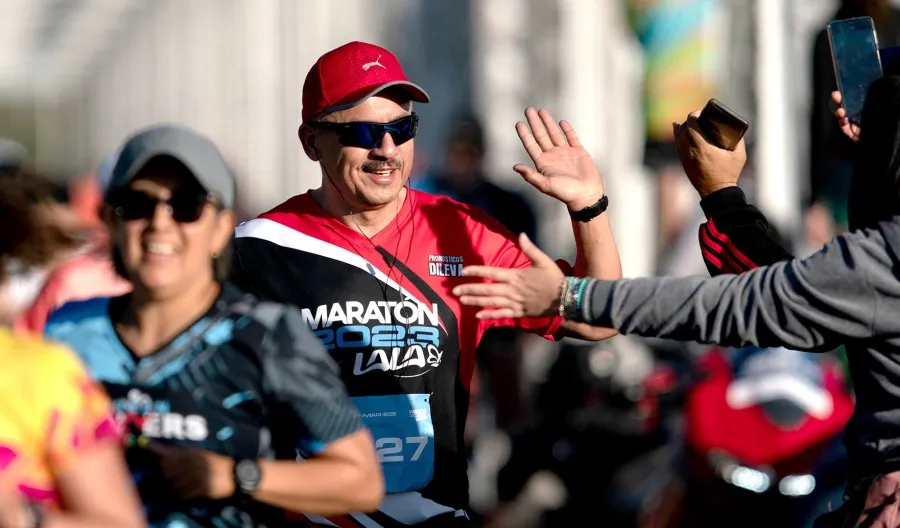 Maratonistas en la Comarca Lagunera