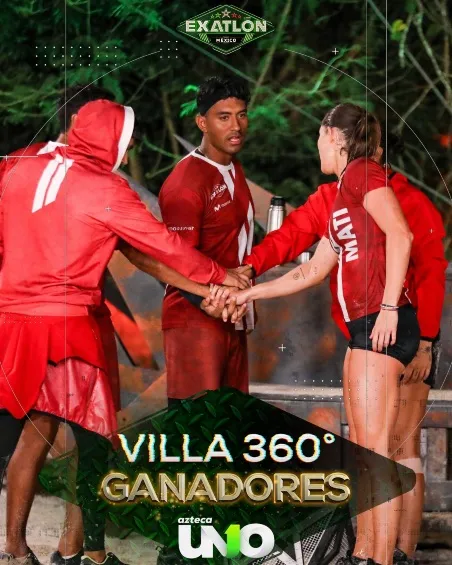 El equipo rojo después de las competencia de este jueves.