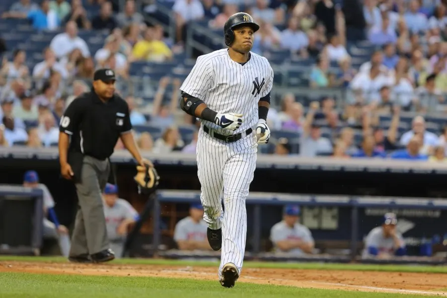 Robinson Canó en Yankee Stadium