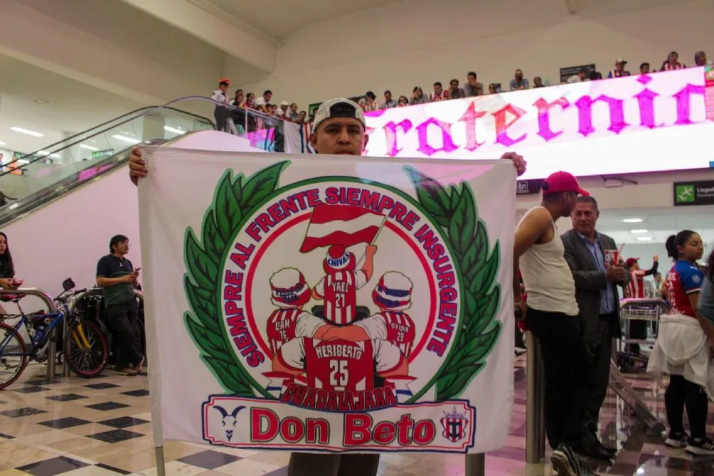 El recibimiento de la afición del Rebaño