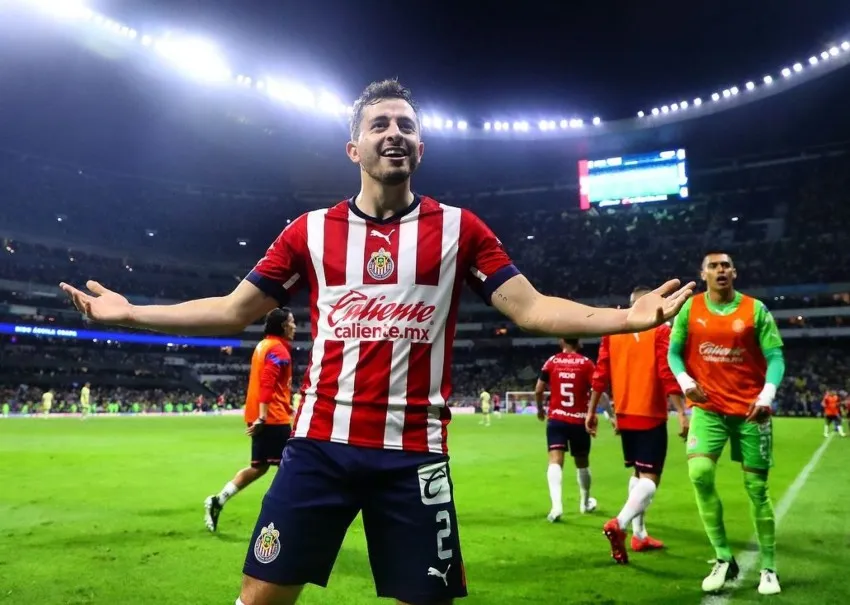 INSTAGRAM: @chivas Alan en partido en el Azteca