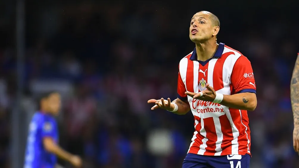 Chicharito volvió al Estadio Azteca
