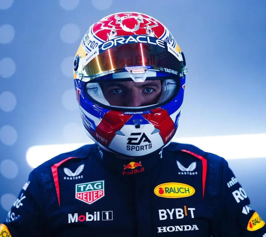 El volante de Red Bull antes de la carrera