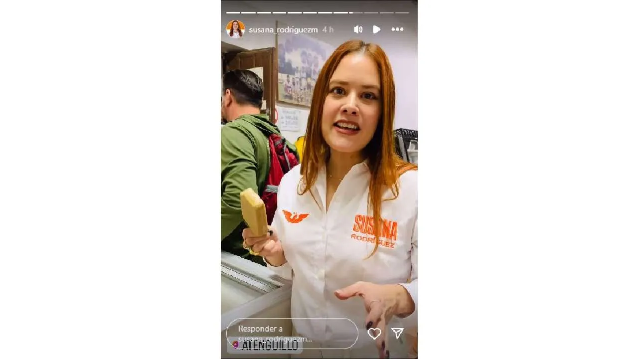 Horas antes de su muerte, Susana Rodríguez compartió en redes sociales que estaba de campaña.