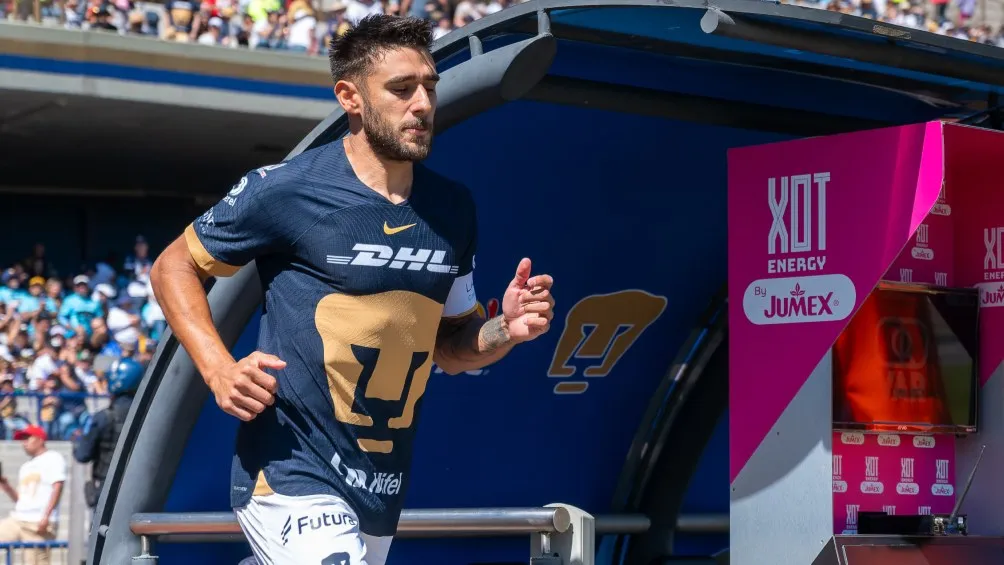 IMAGO7 Salvio se ha vuelto inamovible en Pumas