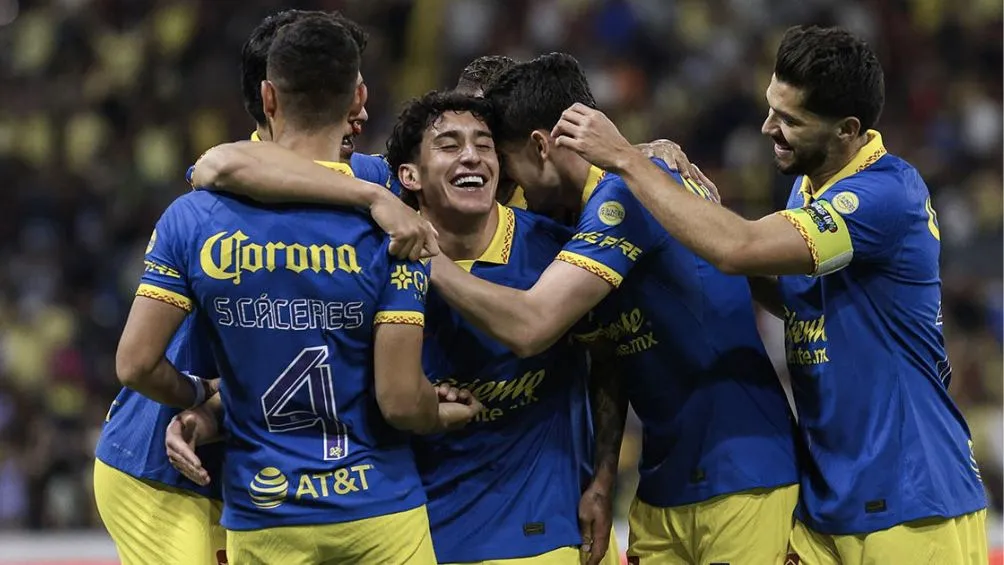 MEXSPORT América festeja un gol