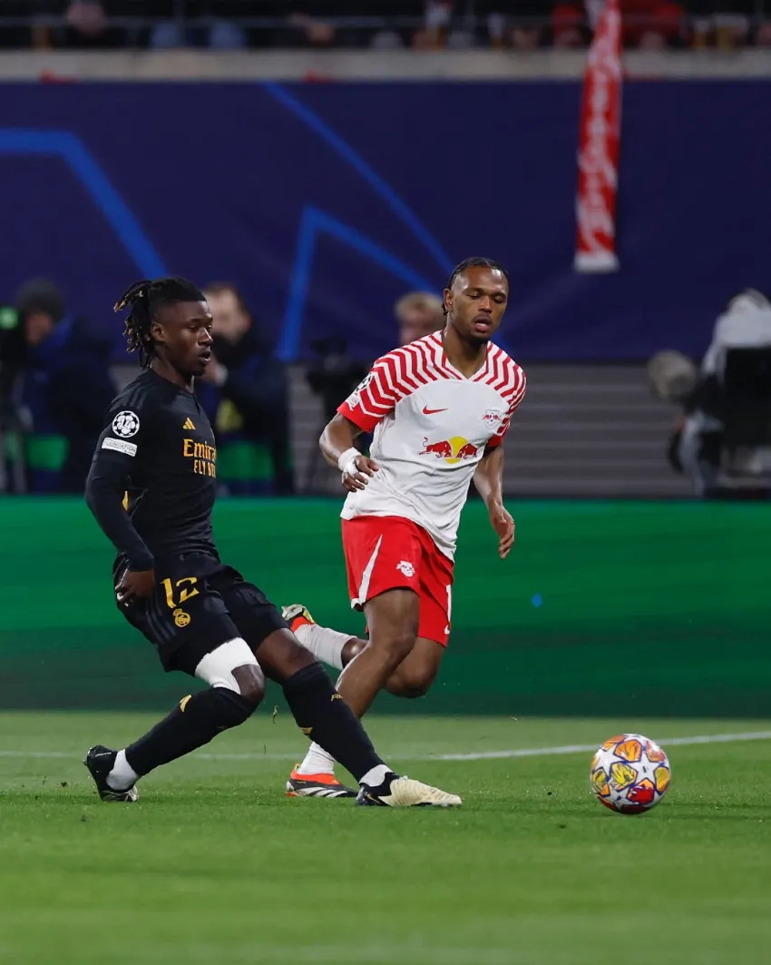 Real Madrid sacó la ventaja en la Ida ante Leipzig